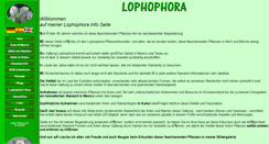 Desktop Screenshot of lophophora.info