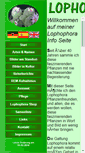 Mobile Screenshot of lophophora.info