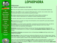 Tablet Screenshot of lophophora.info